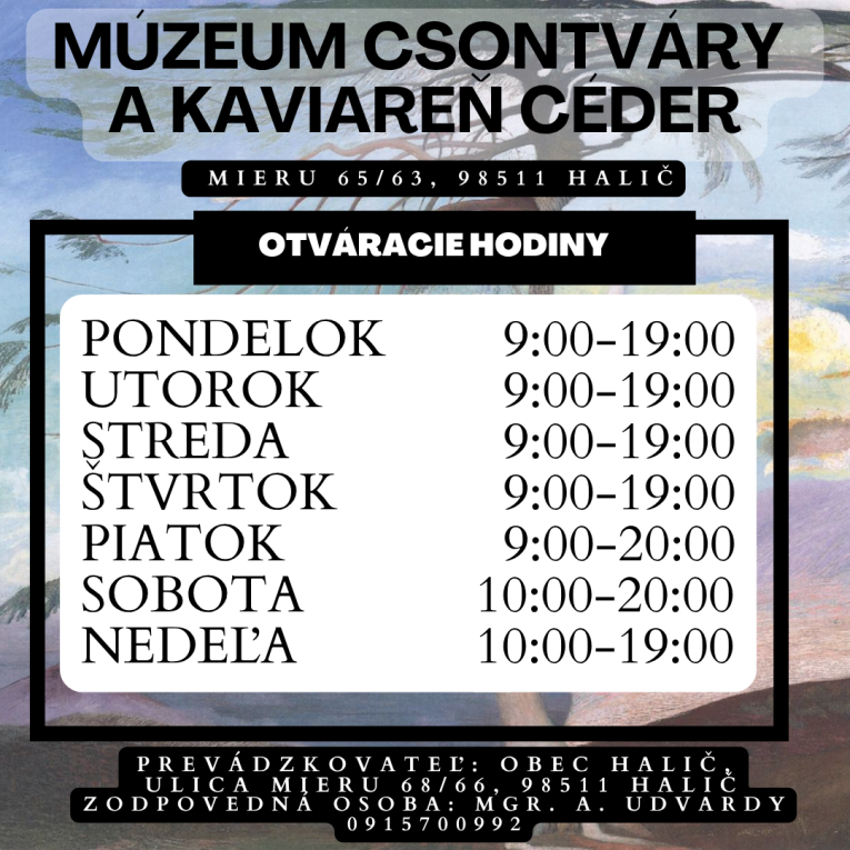 Otváracie hodiny Otváracie hodiny