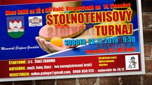turnaj v stolnom tenise