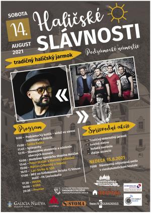 Plagát Haličské slávnosti 2021