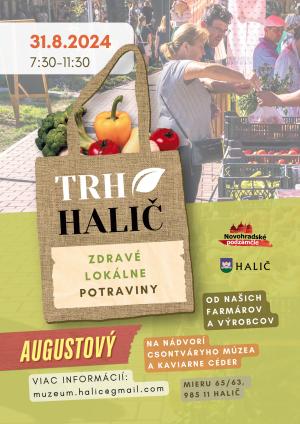 Trh Halič august