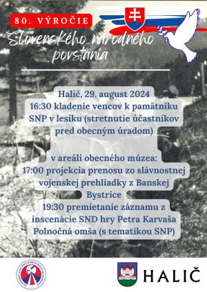 Pozvánka výročie SNP