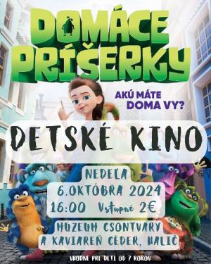 Detské kino - Domáce príšerky