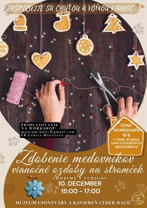 Zdobenie medovnikov