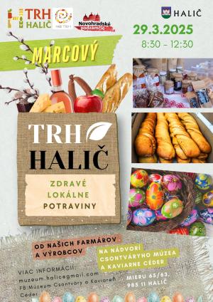 Trh Halič - marec