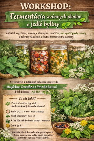 workshop na fermentáciu